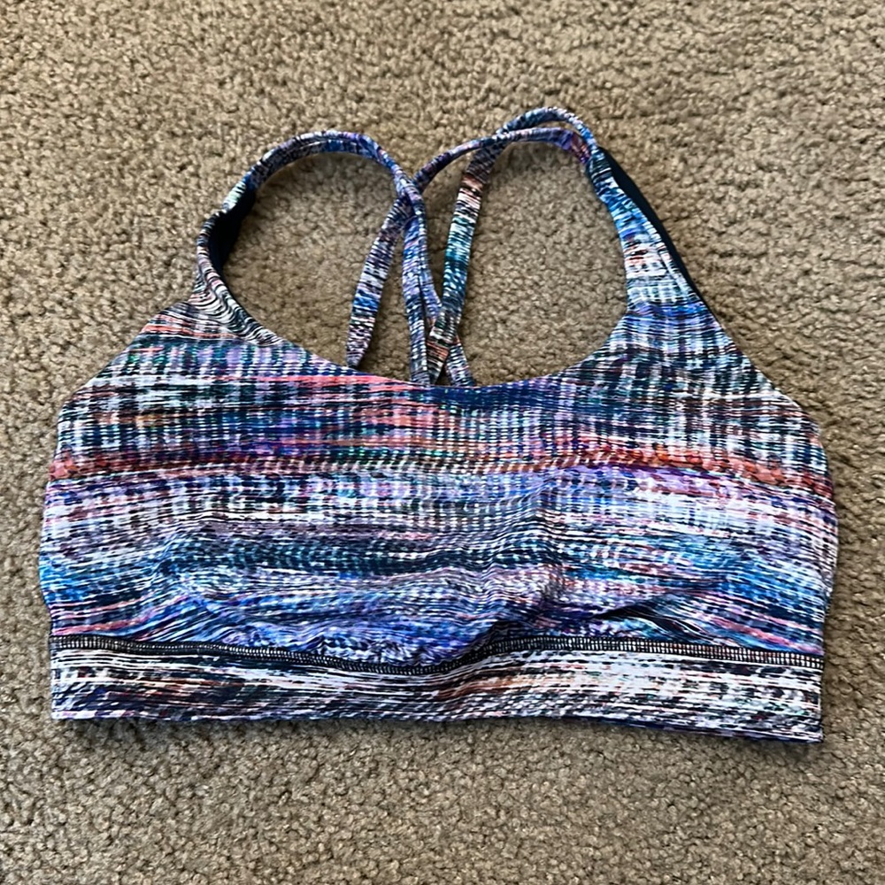 Lululemon energy sports bra size 8
